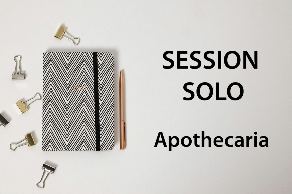 Session Solo – Apothecaria #1